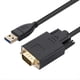 thumbnail image 4 of Cable USB 3.0 A VGA de 1,8 M (1080P) Conversor USB 3.0 Macho A VGA Macho para Portátil, Proyector de Vídeo Externo UHD., 4 of 5