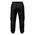 thumbnail image 6 of Men's Cargo Pants Elastic Waist Drawstring Jogger Pants with Pockets, 6 of 6