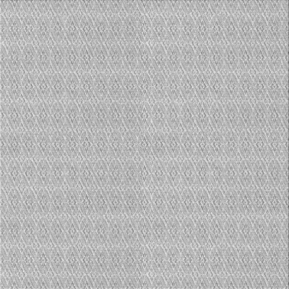 Ahgly Company Indoor Square Patterned Gunmetal Gray Area Rugs, 7' Square