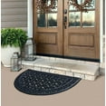 thumbnail image 6 of A1HC Large Door Mat, Natural Rubber, 30”x48”, Ideal for an entryway, Scrapes Shoes Clean of Dirt & Grime, Heavy Duty Doormat for Indoor Outdoor use, Front Door Mat for Entry, Patio, Busy Areas, 6 of 8