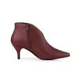 thumbnail image 3 of Unique Bargains Bottines à Talons Aiguilles Découpées pour Femmes, 3 of 7