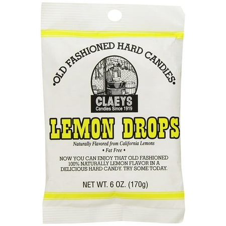 Claeys Old Fashioned Lemon Hard Candy 6 oz
