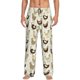 thumbnail image 1 of Fotbe Chicken Cartoon Pantalones de Pijama para Hombre, Pantalones de Dormir, Pantalones de Casa con Cintura Ajustable y Bolsillos-X-Large, 1 of 6