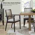 thumbnail image 5 of Signature Design by Ashley Galliden Dining Arm Chair, Set of 2, Black, 5 of 7
