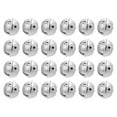 thumbnail image 1 of Adornos navideños 24 Uds campanas navideñas de 40mm forma de pentagrama hueco de hierro campanas esmeriladas de Navidad decoración de árbol de Navidad DIY ANGGREK Otros, 1 of 8