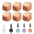 thumbnail image 1 of Wire Keeper 6 Clips Magnéticos para Cables Administrador Autoadhesivo, 1 of 9
