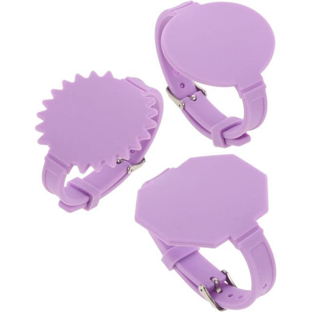 HUGFEGWE Bracelet Forme Mémo Bracelet de Poignet Inscriptible Effaçable Bracelet de Montre Rappel Bracelet Effaçable Poignet UA824-19362
