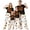Pajamas - A, variant on Halloween Pajamas Set Short Sleeve Sleepwear Pumpkin Loungewear Outfit,Black Happy Halloween T Shirt White Ghost Pants Soft Apparel,Festive Autumn Spooky Nightwear Housewear
