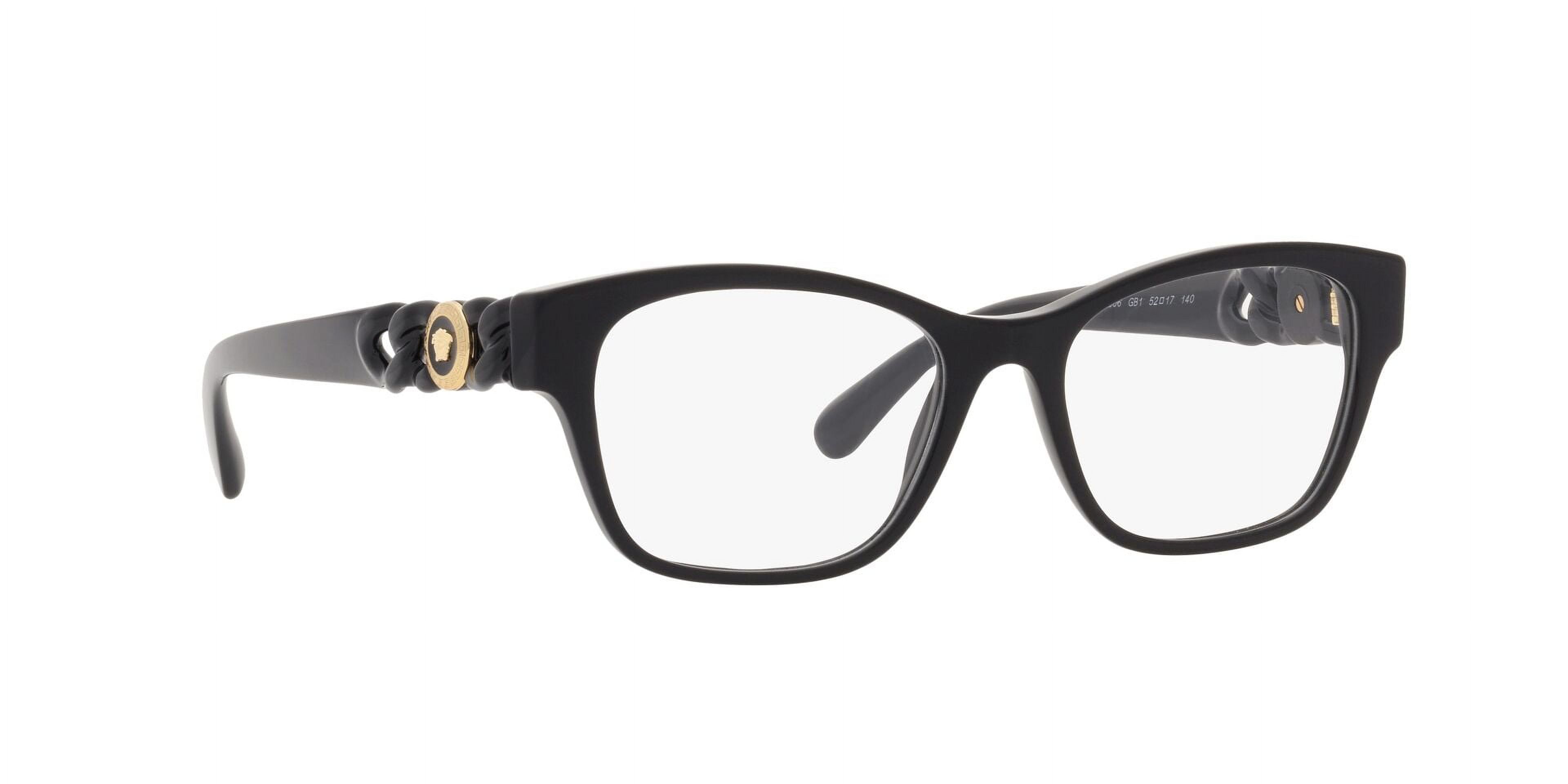 NEW VERSACE VE3306 108 HAVANA EYEGLASSES FRAME NEW VERSACE EYEGLASSES VE 3306 108 HAVANA 52mm AUTHENTIC  main image 4