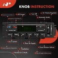 thumbnail image 2 of A-Premium Heater Climate Control Panel Module Compatible with Mercury & Ford Vehicles - Grand Marquis 2003-2011, Marauder 2003-2004, Grand Marquis 2003-2004 - Without Rear Defrost, 2 of 6