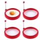 thumbnail image 1 of Anillo de silicona para huevos, sándwiches de desayuno para panqueques, tortillas y molde antiadherente redondo (paquete de 4), 1 of 6