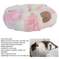 thumbnail image 3 of Kitten Tube Playground Bed, Soft Colorful Cat Tunnel Bed Washable  for Rabbit for Indoor, 3 of 7