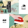 thumbnail image 5 of Map Runner Rug Kitchen Rugs, 15.7"x59" Washable Absorbent Rectangular Runner Rugs, 5 of 6