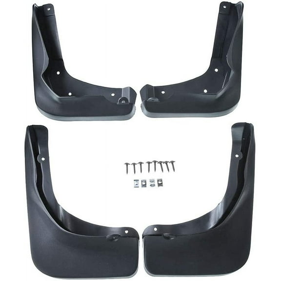 A-Premium Splash Guard Mud Flaps Replacement for Mercedes-Benz W246 B180 B250 Hatchback Front and Rear 4-PC Set