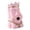 Pink, variant on deevoka Tissue Box Crown Shape Figurine Creative for Room Centerpiece Blue