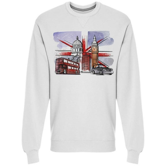 Great Britain London City Sweatshirt Men's -Image by Shutterstock