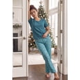 thumbnail image 4 of Dreams & Co. Plus Size Woven Sleep Pant, 4 of 6