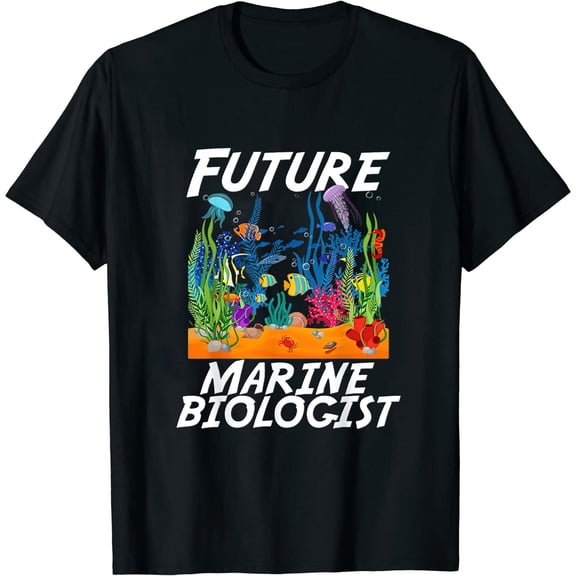 100% cotton tshirts men tee Womens Future Marine Biologist T-Shirt