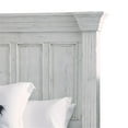 thumbnail image 2 of Pemberly Row Traditional 77"W Wood Queen Bed in White Finish, 2 of 6