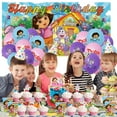 thumbnail image 4 of Dora The Explorer Cake Topper Cupcake Set Party Supplies Decoration Birthday Decor Kit, 4 of 4