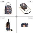 thumbnail image 3 of FORMRS Crossbody Bag for Women Quilted Travel Shoulder Cell Phone Purse with Chain Strap Handbag, Christmas Splendor, 3 of 7