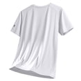 thumbnail image 4 of Luvrsol Big and Tall Mens T Shirt Solid Moisture Wicking Tee Quick Dry Lightweight Short Sleeve Sport Top L-5XL, 4 of 8