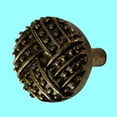 thumbnail image 2 of Vintage Kitchen Cabinet Knob Antique Brass 1 1/4" Dia Cupboard Door Pull Handle | Renovators Supply, 2 of 6