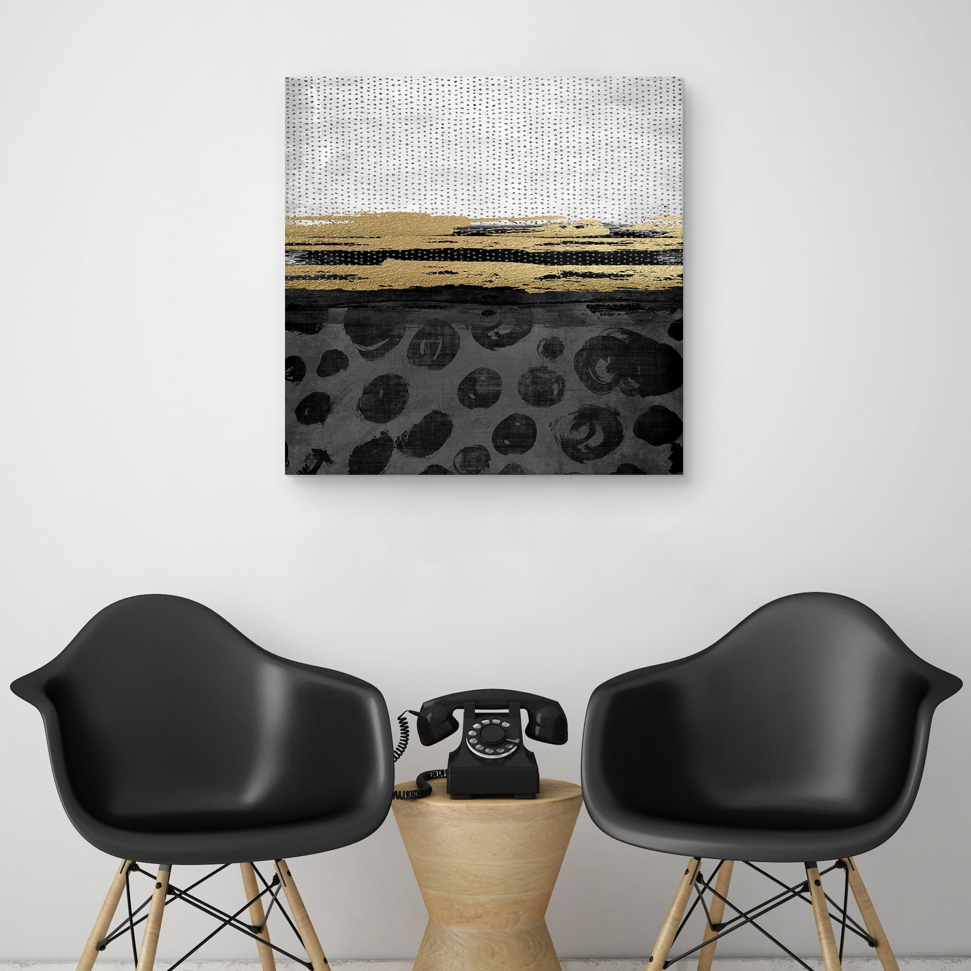 Masterpiece Art Gallery Abstract Painting, 30" x 30"