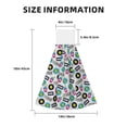 thumbnail image 3 of Easygdp American Musical Kitchen Hand Towels Hanging Tie Towels Fast Drying Dish Cloth with Loop for Bathroom Restroom Home Decor, 3 of 7