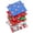 Z4#Red, variant on Cotton Fabric Precut Squares Bundle, Assorted Quilting Sewing Fabric Patches, DIY Craft Material for Patchwork, Quilting Projects, 7-Piece Set of High-Quality Material Squares