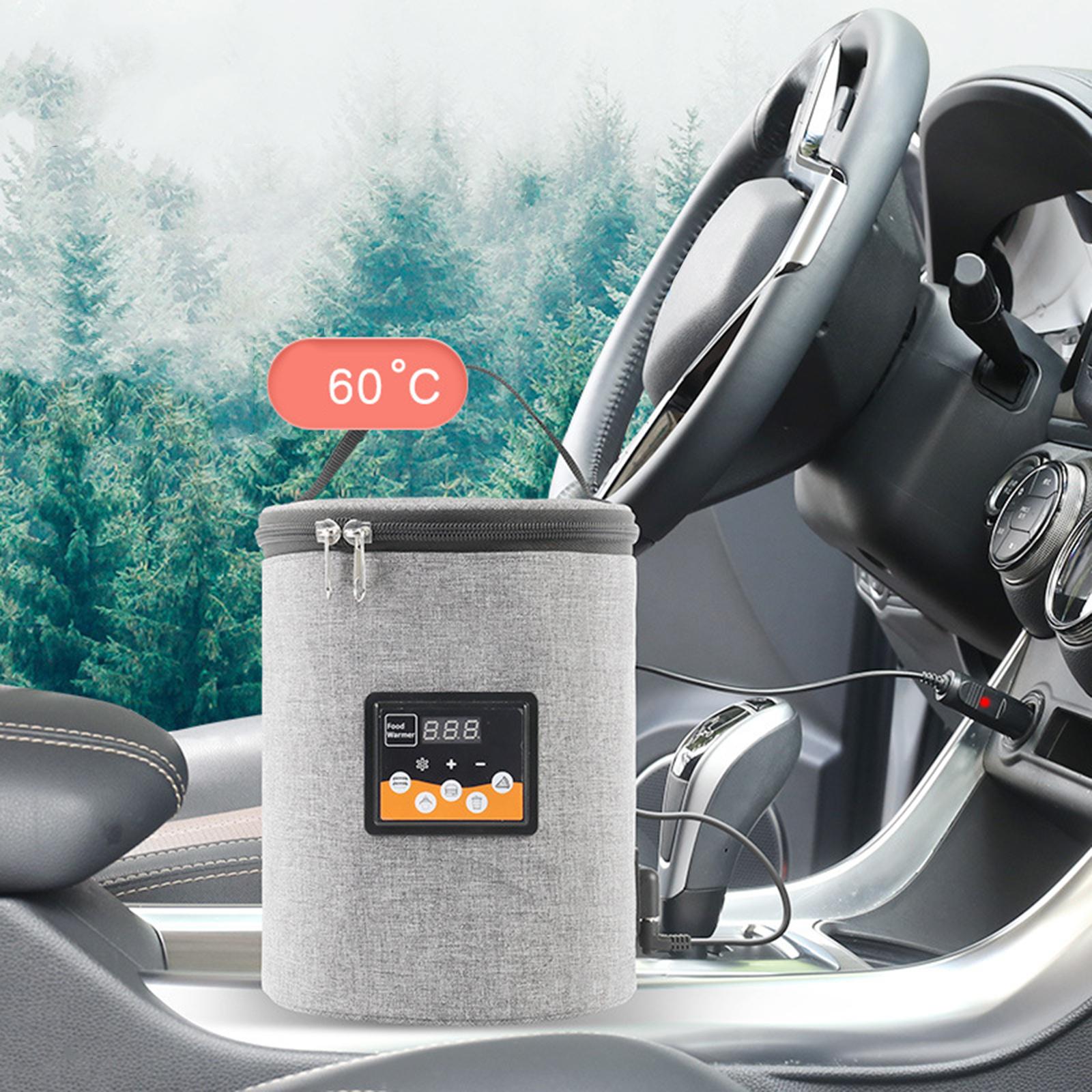LeeQinersw Milk Bottle Warmer Baby Bottle Bag Constant Temperature Heater Gray