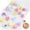 Ice-through color mixing, variant on Thumb Tacks Cork Board Bulletin Board Push Pins 0.8x0.6In 25pcs Reusable Displays Photos Thumbtacks for Feature Wall,Map(Water Ripple Star)