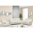 thumbnail image 5 of Hybition PU Leather 3 Pieces Power Reclining Multi-functional Sofa Set - White, 5 of 8
