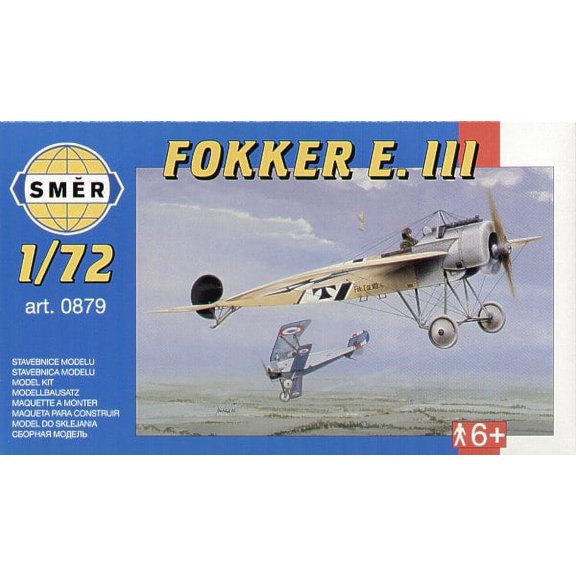 Fokker E.III German WW1 Monoplane Fighter (1/72 model kit)