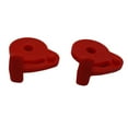 thumbnail image 3 of 2x Fusibles Candados de Ángulo Rojo Cola para Bloqueo de Pared Lateral, 3 of 6