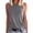 Grey, variant on Womens Summer Tops Ladies Solid Color Vest Sleeveless Summer T Shirt Round Neck Top Dress Top Top And Shorts Set for Women Market 40 Birthday Tops for Women 90s Crop Top