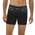 thumbnail image 6 of Sigee Silver Glitter1 for Men's Boxer Briefs,Moisture Wicking and Breathable Small, 6 of 9