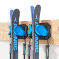 thumbnail image 1 of Estante de pared para esquís y tablas de snowboard, Skifavs, azul, paquete de 2 unidades, 1 of 7