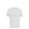 thumbnail image 3 of hajo Camiseta de hombre, pack de 4 - Básica, manga corta, cuello en V, algodón, uni Blanco XL (X-Large), 3 of 4