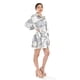 thumbnail image 2 of Vestido camisero manga larga Roman Fashion /Juvenil, 10931 (Ivory, marino) beige CH, 2 of 5