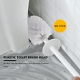 thumbnail image 3 of Replacement Spare Bathroom Accessory Plain Plastic Toilet Cleaning Brushes Head Holder pwm25, 3 of 8