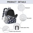 thumbnail image 4 of Siberian Husky Backpack for School,Cute School Bag,Schoolbag with Adjustable Shoulder Straps & Padded Back,15"x11.42"x5.5", 4 of 6