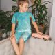 thumbnail image 4 of Fotbe Tranquil Ocean Canoe Journey Pijama Estampada de 2 Piezas para Niños – Ropa de Dormir de Manga Corta Cómoda para Niños y Niñas, Camiseta y Shorts de Algodón-X-Large, 4 of 6