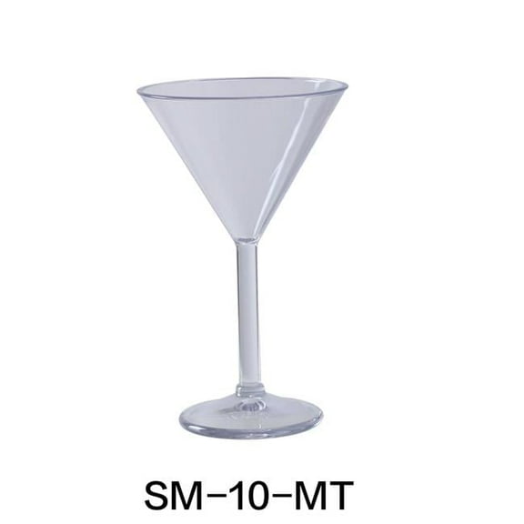 Yanco SM-10-MT 10 oz Stemware Martini Glass, Clear - 4.75 x 7.5 in. - Pack of 24