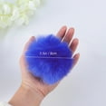 thumbnail image 4 of MRLESS FOMIYES Set of 12 Plush Hair Pom Pom Keychains for Bags and Accessories, 4 of 6