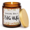 thumbnail image 2 of MINSUI-Sympathy Gifts for Loss of Loved One: Memorial Gifts for Women, 7oz Lavender Scented Soy Wax Candle, Big Hug Bereavement Gift, Get Well Candle Grief Condolence Thinking of You, 2 of 3