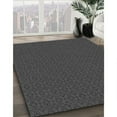 thumbnail image 3 of Ahgly Tapis Rectangulaire Lavable en Machine Intérieur Transitionnel Gris Foncé, 4 Pieds x 6 Pieds, 3 of 7