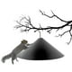 BeesClover Écureuil Preuve Baffle Anti-Manger Rotatif Conception Écureuil Garde Bouchon pour Protéger les Mangeoires d'Oiseaux Maisons d'Oiseaux – image 2 sur 9