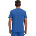 thumbnail image 5 of Infinity Cherokee V- Neck Men's Scrub Top with Rib Knit Back Panels with 3 Pockets and 360 Stretch - CK900A, 5 of 8
