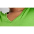 thumbnail image 3 of Wild Fable Cropped Green Vneck Tshirt Size S_2811, 3 of 6